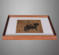 丹凤书画装裱配框服务案例