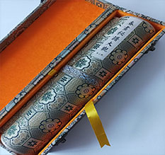 丹凤书画装裱案例